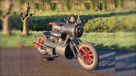 All Aboard This Steam Powered Bike Is A Real Loco Motive