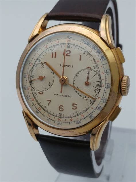 Chronographe Landeron 48 NO RESERVE PRICE Homme Catawiki