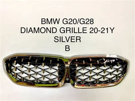 Bmw G20 Lci 3 Series Diamond Chrome Chrome Grille Lazada