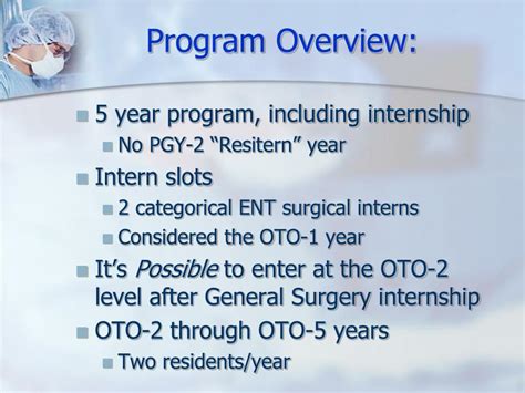 Ppt Otolaryngology Head Neck Surgery Residency Program Naval