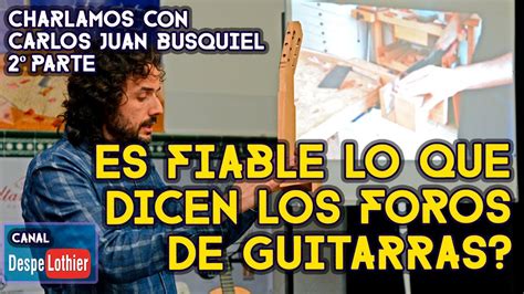 Dicen la verdad los foros Podrías construir tu propia Guitarra