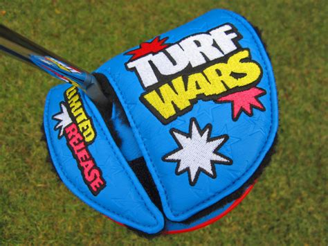 Scotty Cameron Custom Shop Limited Release "Turf Wars" Mid Round Mallet Headcover - Tour Putter ...