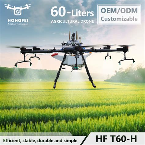 Uav Crop Sprayer For Plant Protection And Fumigation 60L Agricultural