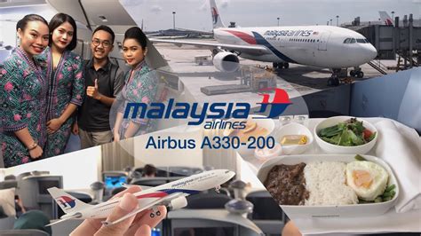 Malaysia Airlines A330 200 Business Class Review Mh721 Kul Cgk Youtube