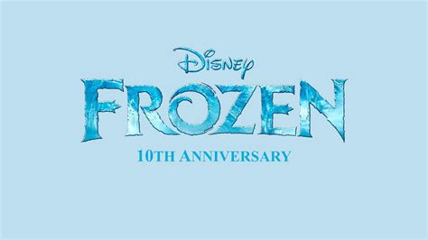 Frozen 10th Anniversary Logo By Verloren2 On Deviantart