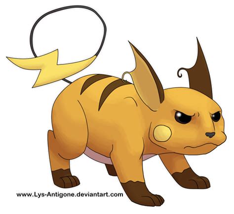 026 Raichu By Lys Antigone On Deviantart