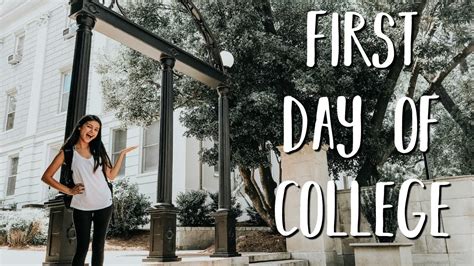 First Day Of College Vlog Sophomore Year 2018 Youtube