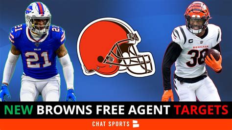 Cleveland Browns News Top 10 Free Agent Targets After 2023 NFL Salary