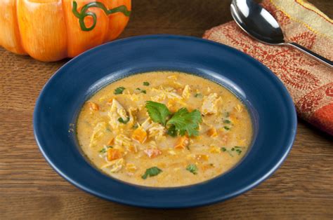 Hearty Chicken Pumpkin Soup Wishes And Dishes