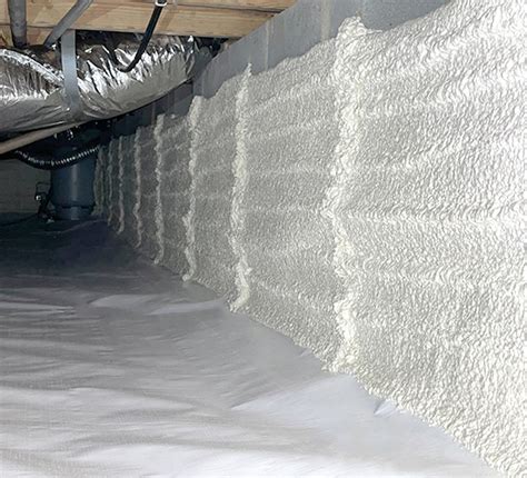 #1 Best, Most Efficient Crawl Space Insulation is Spray Foam