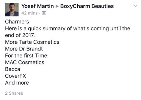 Boxycharm Brand Spoilers September October November December