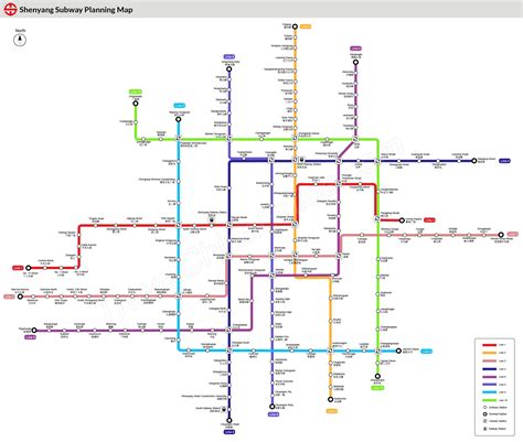 Shenyang Metro Maps: Subway Routes, Stations