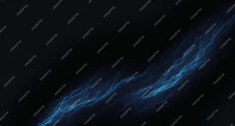 Premium Photo | Abstract blue lightning on black background lighting effect