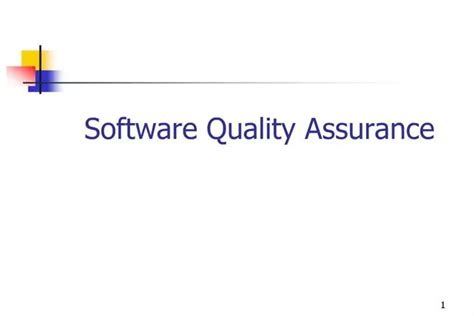 Ppt Software Quality Assurance Powerpoint Presentation Free Download