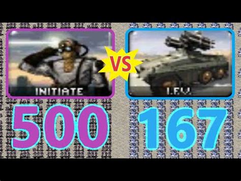 Initiates Vs IFV Same Cost Red Alert 2 YouTube