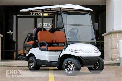 White Advanced Ev Ckd S Golf Carts