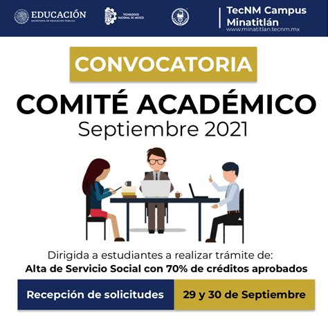 COMITÉ ACADÉMICO SEPTIEMBRE 2021 TecNM Instituto Tecnológico de