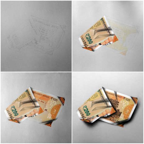 Money - Realistic Drawing on Behance