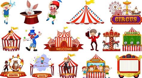 Funfair Clipart Png Characters