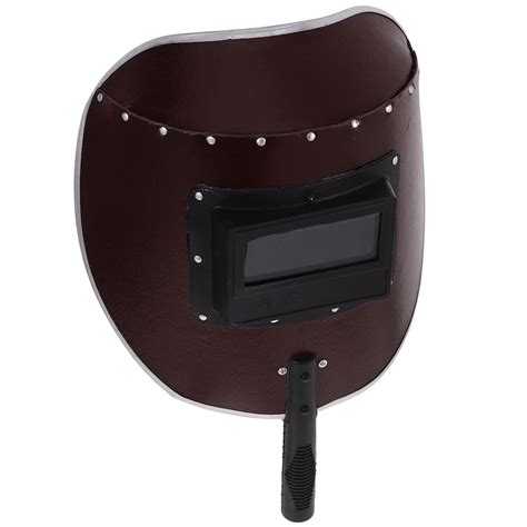 Heanujj Coffee Handheld Welding Shield For Welders Welding Protective