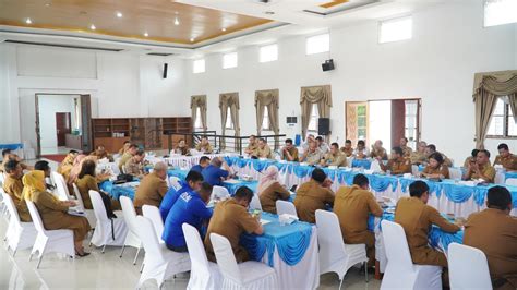 Pemkab Rapat Pembahasan Rancangan Anggaran Pendapatan Dan Belanja