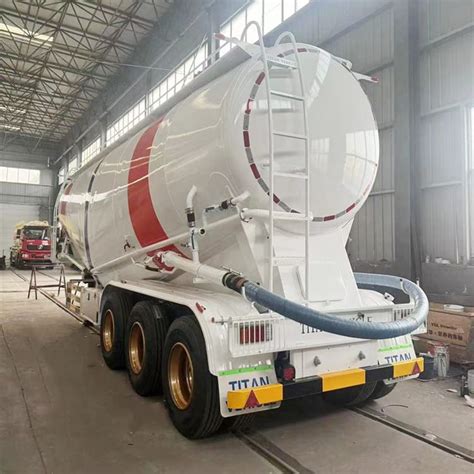 Tri Axle Silo Cement Bulker Trailer For Sale In Suriname