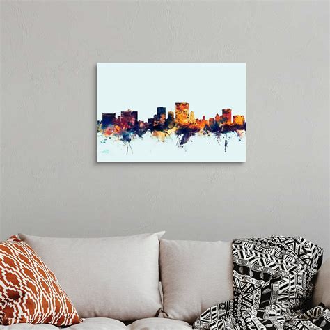 El Paso Texas Skyline Wall Art, Canvas Prints, Framed Prints, Wall ...