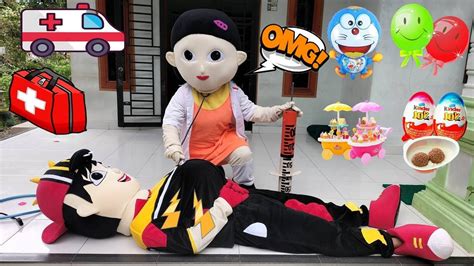 Drama Badut Lucu Boboiboy Sakit Gara Gara Minum Es Krim Di Tolong