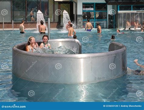 Waterpark AquaCity in Poprad. Slovakia Editorial Stock Photo - Image of ...