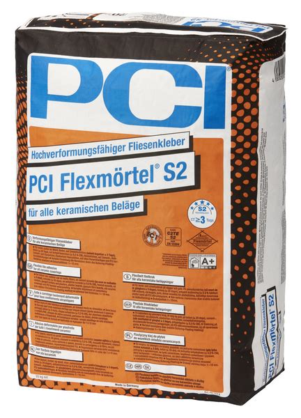 PCI Flexmörtel S2 Fliesenkleber 20 kg Kiesundco