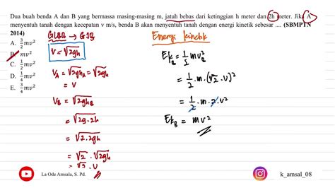 FULL PEMBAHASAN LATIHAN SOAL UTBK 2022 FISIKA USAHA ENERGI Part