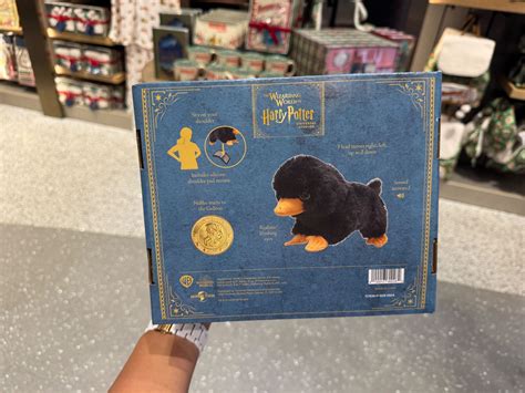 New Fantastic Beasts Baby Niffler Shoulder Plush At Universal Orlando