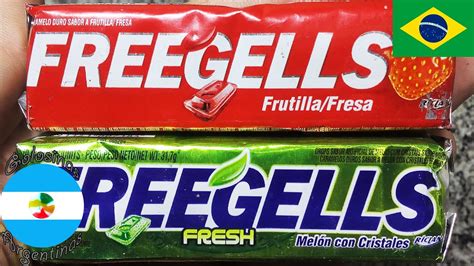 Riclan Freegells Frutilla y Fresh Melón con Cristales de Menta