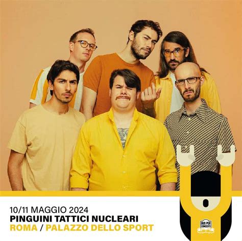 Pinguini Tattici Nucleari Roma 2024 Bus Per Concerti