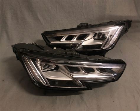 Audi A B W Lampa Led Matrix Lewa Prawa Komplet