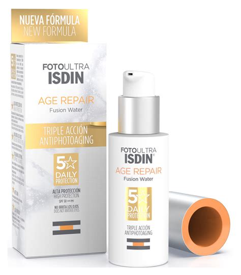 Isdin Fotoultra Age Repaire Fusion Water Spf50 50ml Farmacia Baricentro