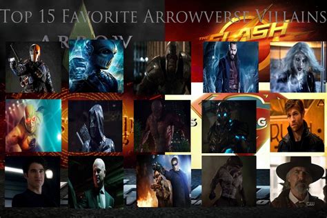 My Top 15 Favorite Arrowverse Villains By Jackskellington416 On Deviantart