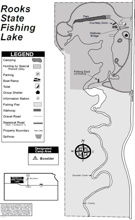 Rooks Area Map Map Image Rooks Northwest Region State Fishing