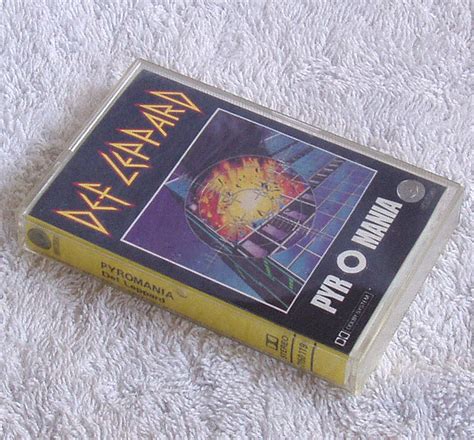 Hard Rock Def Leppard Pyromania Cassette 1983