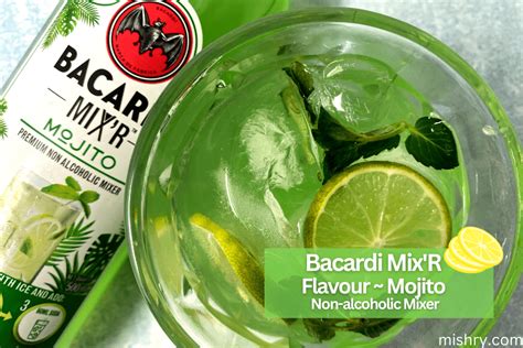 Bacardi MIX R Non Alcoholic Mixer Review Long Island Tea Mojito 2023