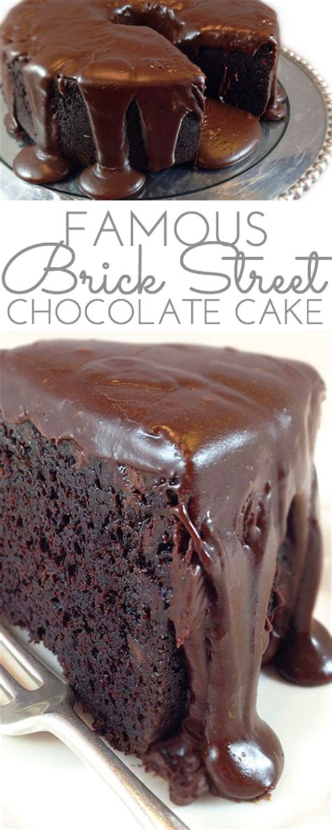 Brick Street Chocolate Cake Recipe - Through Her Looking Glass