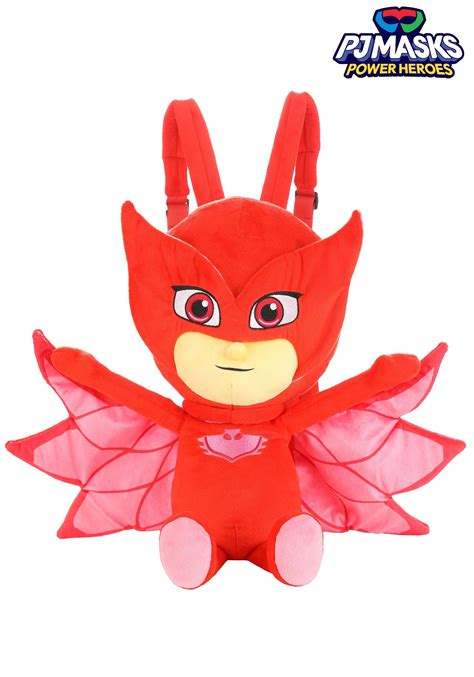 PJ Masks Owlette Hero Plush Backpack