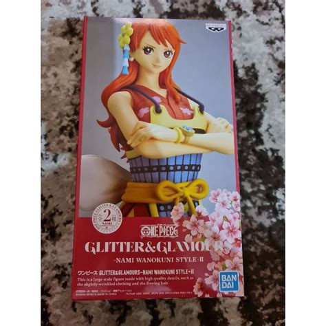 Banpresto One Piece Glitter Glamours Nami Wanokuni Style Ii Ver A