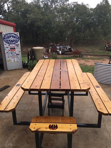 Custom Build Picnic Tables | Horseshoe1 Fabrication