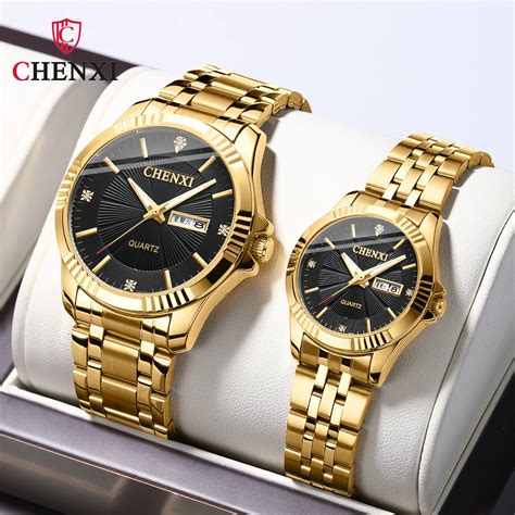 Chenxi Reloj De Pulsera De Acero Inoxidable Para Hombre Cron Grafo De