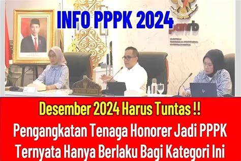 Desember Harus Tuntas Tidak Semua Honorer Diangkat Jadi Pppk