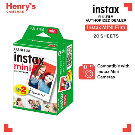 Fujifilm Instax Mini Glossy Film S X Sheets Film For Instax Mini