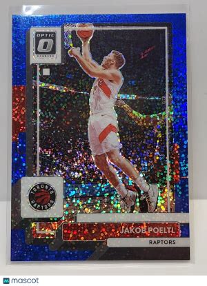 Donruss Optic Basketball Jakob Poeltl Blue Sparkle Prizm