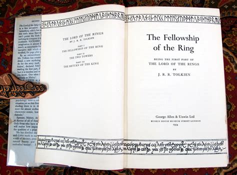 BIBLIO | The Lord of the Rings, UK First Edition, Early Impressions, in ...