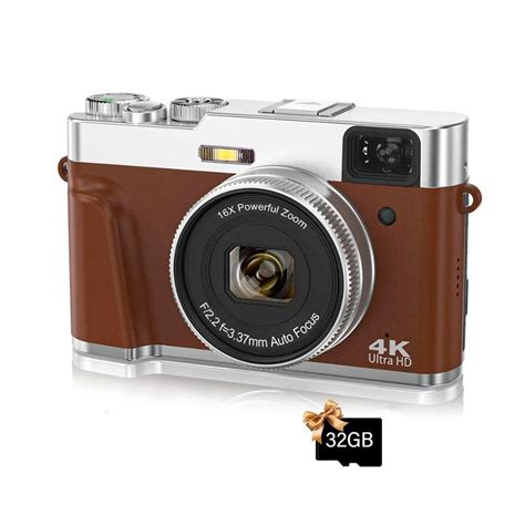 Компактный фотоаппарат MAY market Цифровая фотокамера Delecta 48Mp с ...